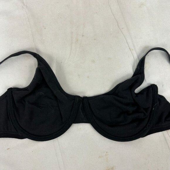Fruit Of The Loom Black 38D Underwire Bra With Adjustable Straps - Picture 6 of 6